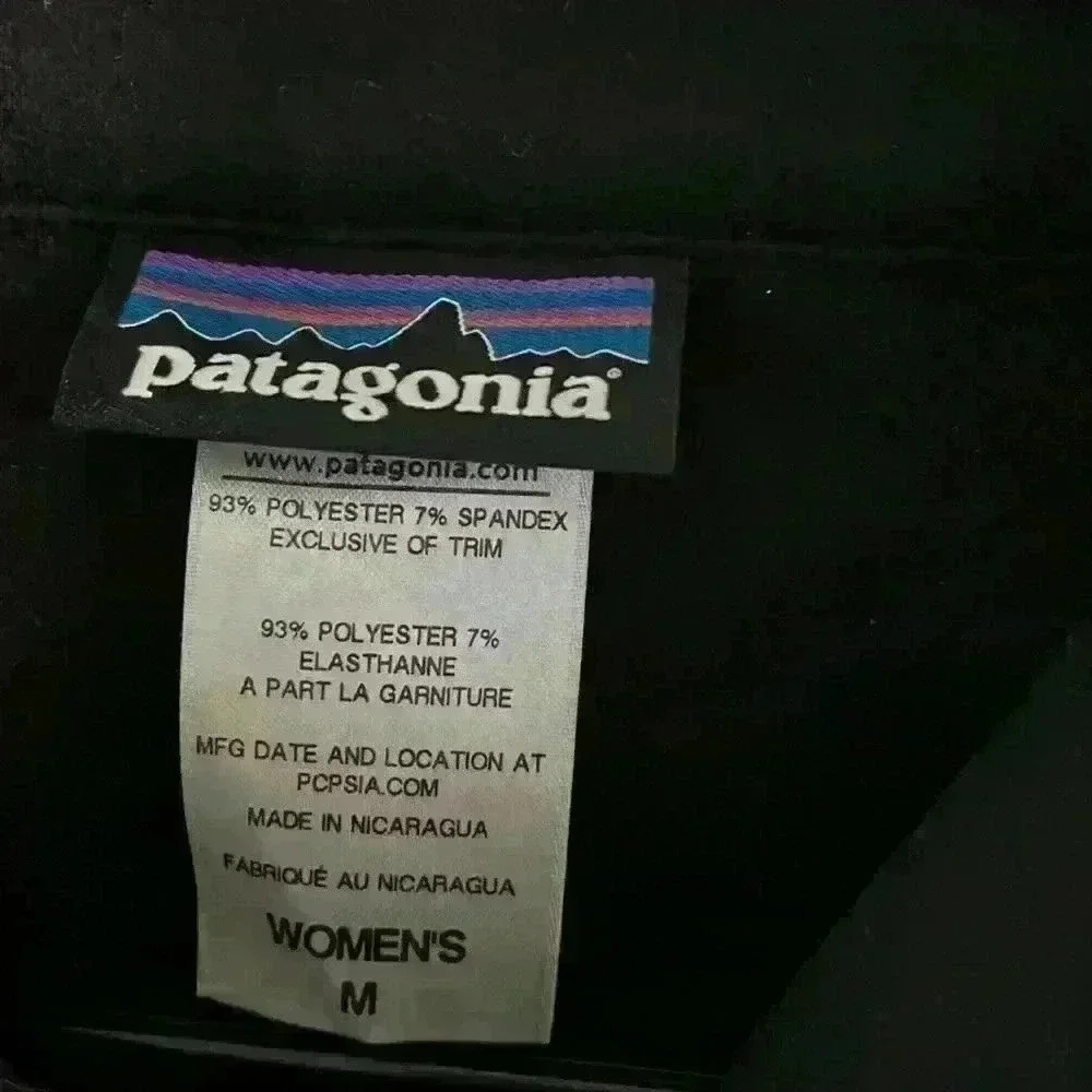 Patagonia Vest Lined Black Adze Medium - Picture 4 of 14